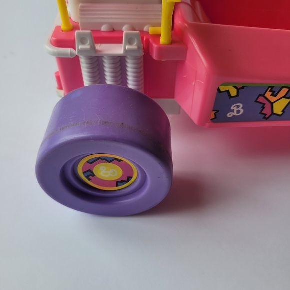 VTG Barbie Beach Blast Dune Buggy Go Cart Vehicle 1986 Mattel Arco - Picture 4 of 10